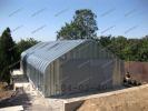 Разборные бескаркасные конструкции (ангары) (4 фотографии)
